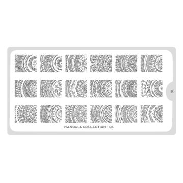 MoYou-London Stamping Stencil Mandala 05