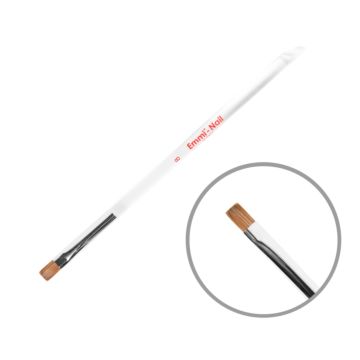Emmi-Nail Gel Brush size 8 straight 100% Kolinsky