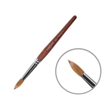 Emmi-Nail acrylic brush size 18, 100% human hair