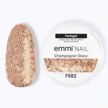 Emmi-Nail Color Gel Champagne Gloss 5ml -F582- Emmi-Nail Color Gel Champagne Gloss 5ml -F582-