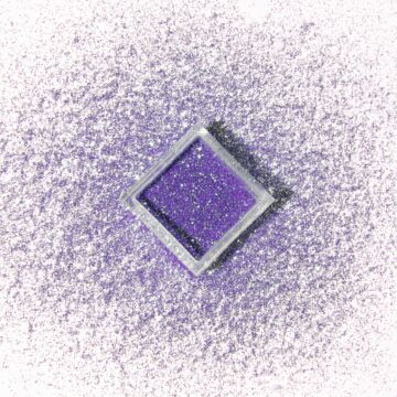 Purple glitter powder