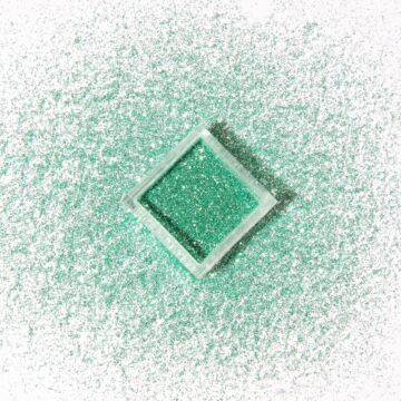 Glitter powder mint