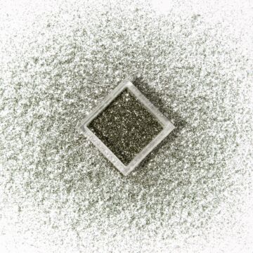 Glitter powder olive