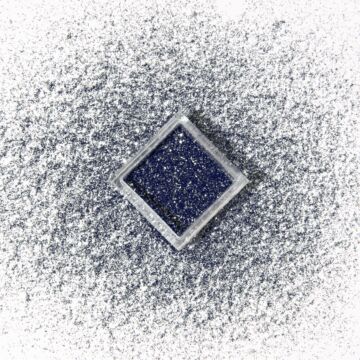 Glitter powder dark blue