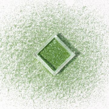 Glitter powder yellow-green
