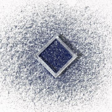 Glitter powder midnight blue