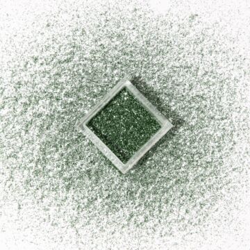 Glitter powder khaki