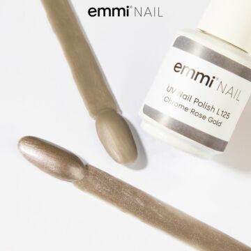 Emmi Shellac UV/LED lacquer Chrome Rose Gold -L125-