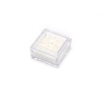 Effect sequin glitter white