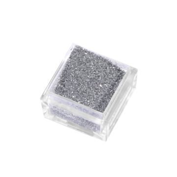 Glitter powder silver