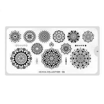 MoYou-London stencil Henna 06