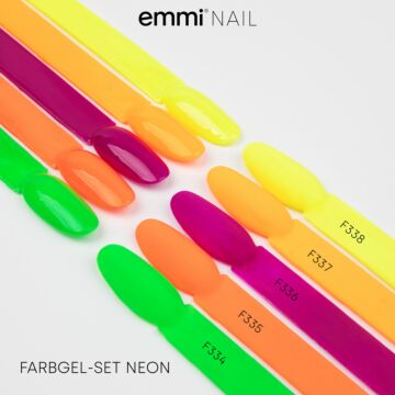 Neon" color gel set