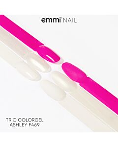 Emmi-Nail Creamy-ColorGel Mini Set of 3 "Ashley" -F469-
