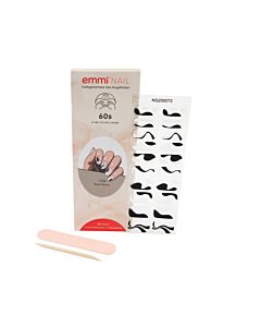 Emmi-Nail Gel Nail Foils Black Waves 20pcs.